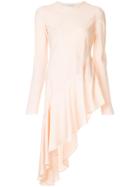 Layeur Asymmetrical Blouse - Pink & Purple
