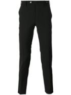 Pt01 - Tailored Trousers - Men - Polyester/spandex/elastane/wool - 46, Black, Polyester/spandex/elastane/wool