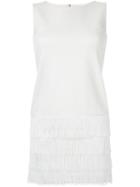 Guild Prime Sleeveless Fringed Dress, Women's, Size: 34, Nude/neutrals, Polyester/polyurethane/rayon
