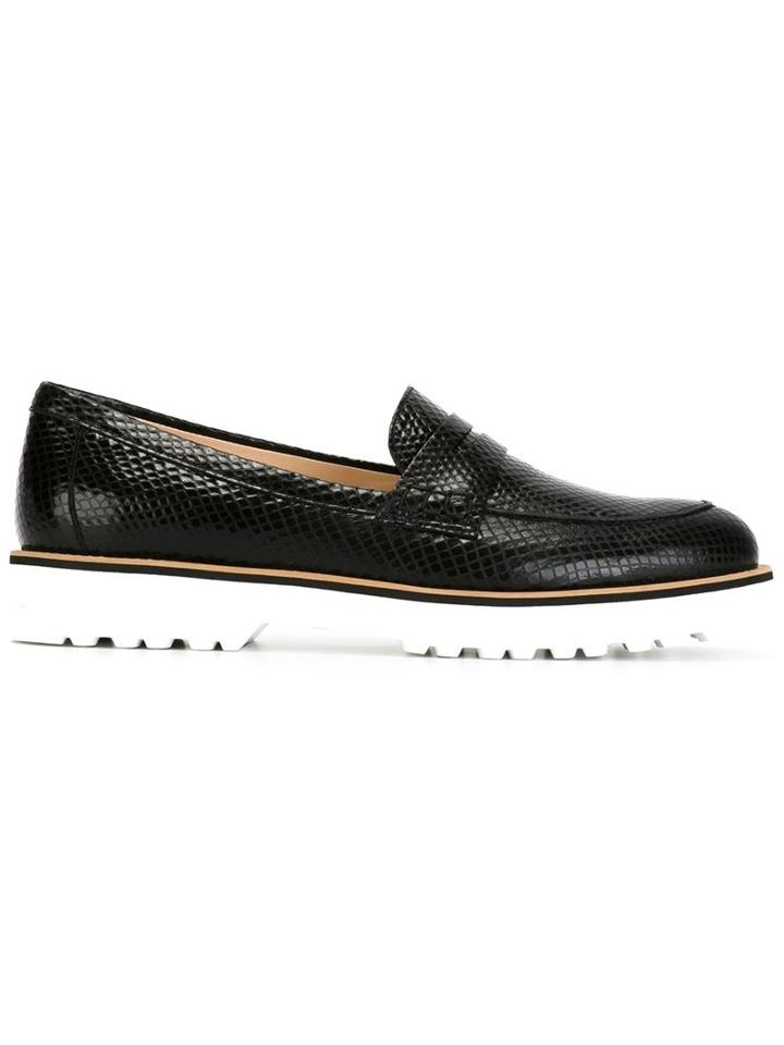 Hogan Python Effect Loafers