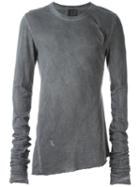 Lost & Found Ria Dunn Mended Top, Men's, Size: Small, Grey, Cotton/cashmere