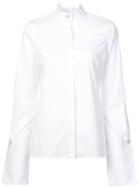Caroline Constas High Neck Shirt - White