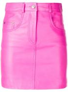 Manokhi Fitted Mini Dress - Pink