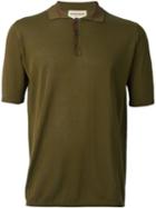 Al Duca D'aosta 1902 Knit Polo Shirt, Men's, Size: Small, Green, Cotton