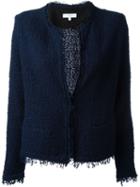 Iro 'shavani' Jacket, Women's, Size: 38, Blue, Polyester/polyamide/cotton