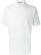 Y-3 Logo Print Polo Shirt, Men's, Size: Xl, White, Organic Cotton