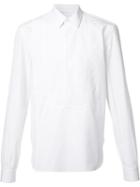 Maison Margiela Poplin Collar Shirt, Men's, Size: 42, White, Cotton