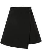 Dion Lee Mini Wrap Skirt - Black