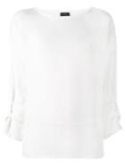 Joseph Adjustable Tab Blouse