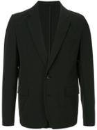 Attachment Single Breasted Blazer - Black