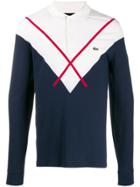 Lacoste Diagonal Cross Polo Shirt - Blue