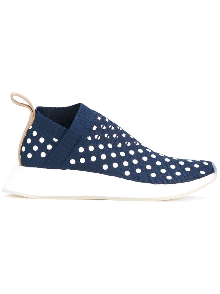 Adidas Adidas Originals Nmd R2 Primeknit Sneakers - Blue
