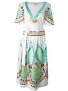 Temperley London Embroidered 'arabelle' Wrap Dress