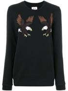 Zoe Karssen Eagle Patches Longsleeved T-shirt - Black