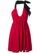Nº21 Rosso Mini Dress - Red