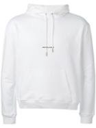 Saint Laurent - Logo Hoodie - Men - Cotton - L, White, Cotton