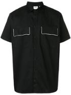 Sss World Corp Short Sleeve Drill Shirt - Black
