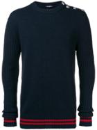 Balmain Cashmere Sweater - Blue