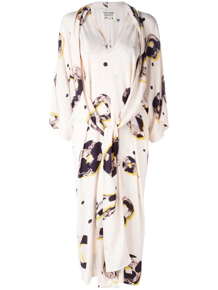Henrik Vibskov - Lemon Dress - Women - Rayon/viscose - M/l, Nude/neutrals, Rayon/viscose
