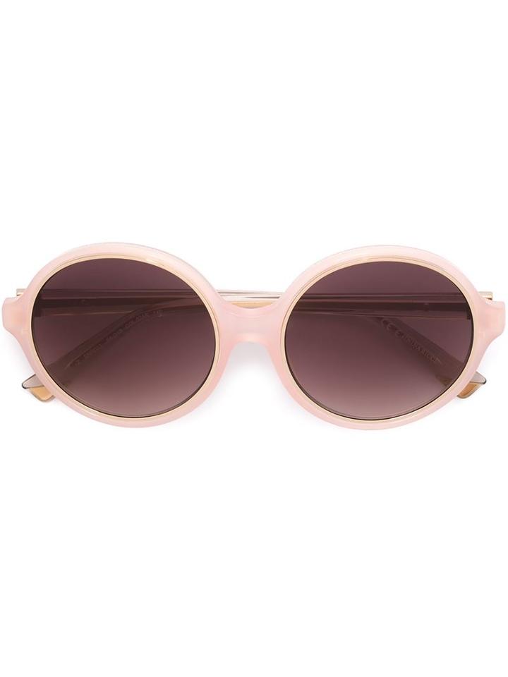 Nina Ricci Round Frame Sunglasses