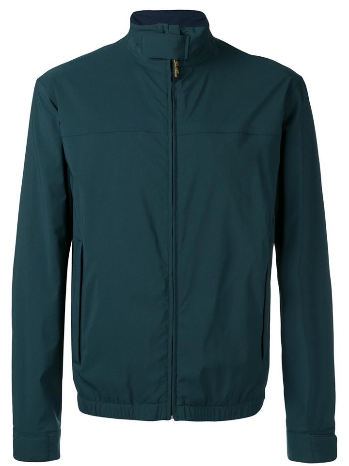 Loro Piana Golf Jacket, Men's, Size: Medium, Green, Silk/polyamide/spandex/elastane/virgin Wool