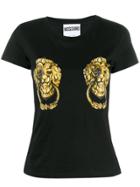 Moschino Lion Head Handle T-shirt - Black