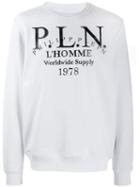 Philipp Plein Logo Print Sweatshirt - White
