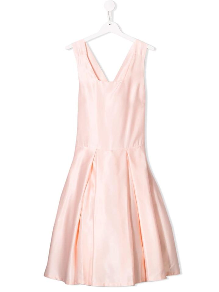 Piccola Ludo Teen Satin Dress - Pink
