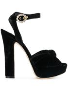 Dolce & Gabbana Platform Sandals - Black