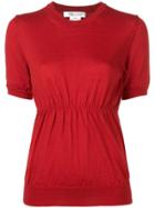 Comme Des Garçons Comme Des Garçons Round Neck T-shirt - Red