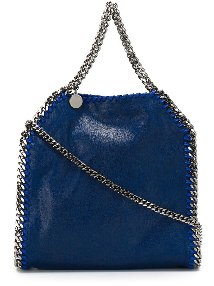 Stella Mccartney Mini Falabella Tote - Blue