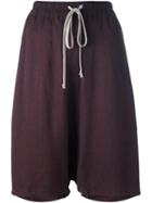 Rick Owens 'pod' Shorts, Women's, Size: 44, Brown, Viscose/silk/cotton