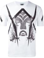 Les Hommes Mask Print T-shirt