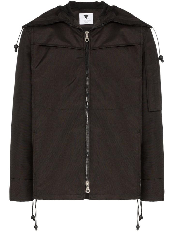 Vexed Generation Ninja Hi Hooded Leather Jacket - Black