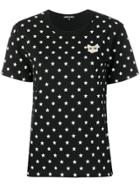Markus Lupfer Anna Coco Cat Star Print T-shirt - Black