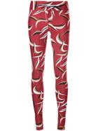 The Upside Wild Things Yoga Pants - Red