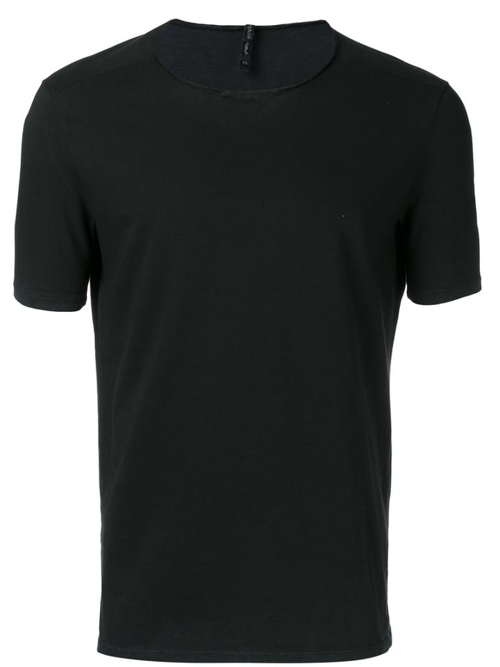Transit Plain T-shirt, Men's, Size: 48, Black, Cotton/linen/flax