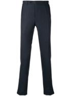 Canali Straight-leg Tailored Trousers - Blue