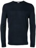 Cenere Gb Knitted Detail Sweater - Blue