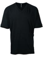 Factotum - V-neck T-shirt - Men - Cotton - 48, Black, Cotton