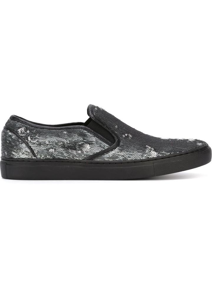 Juun.j Sequin Slip-on Sneakers