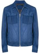 Drome Fitted Lightweight Jacket - Blue