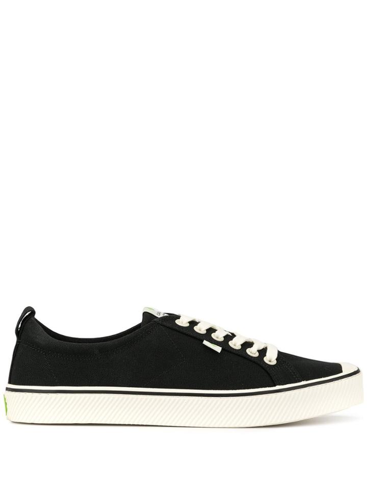 Cariuma Oca Low Stripe Sneakers - Black