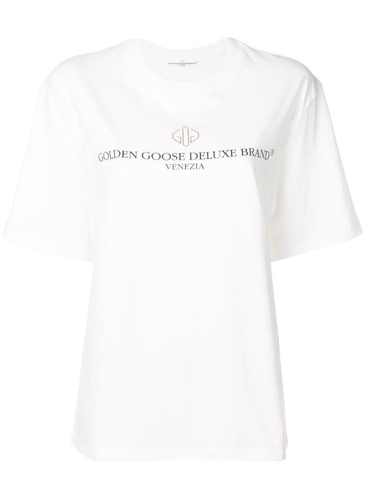 Golden Goose Deluxe Brand Leo T-shirt - White
