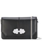 Carven - Chain Strap Shoulder Bag - Women - Leather - One Size, Black, Leather