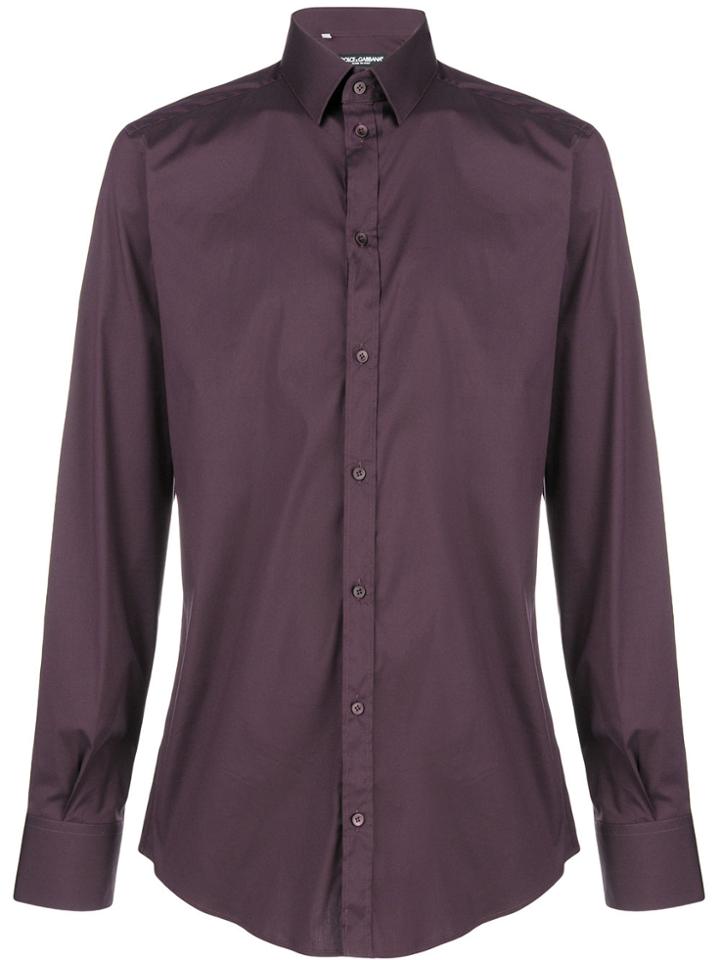 Dolce & Gabbana Classic Slim-fit Shirt - Red