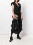 Stella Mccartney Falabella Foldover Bag Small - Brown