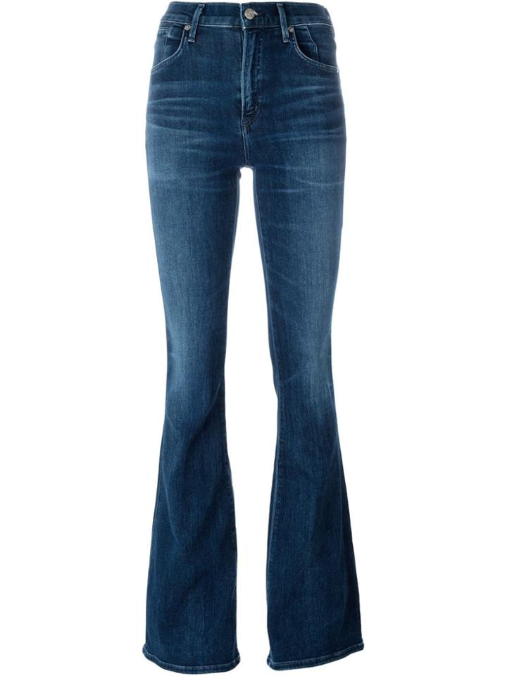 Citizens Of Humanity 'fleetwood High Rise' Flared Jeans - Blue