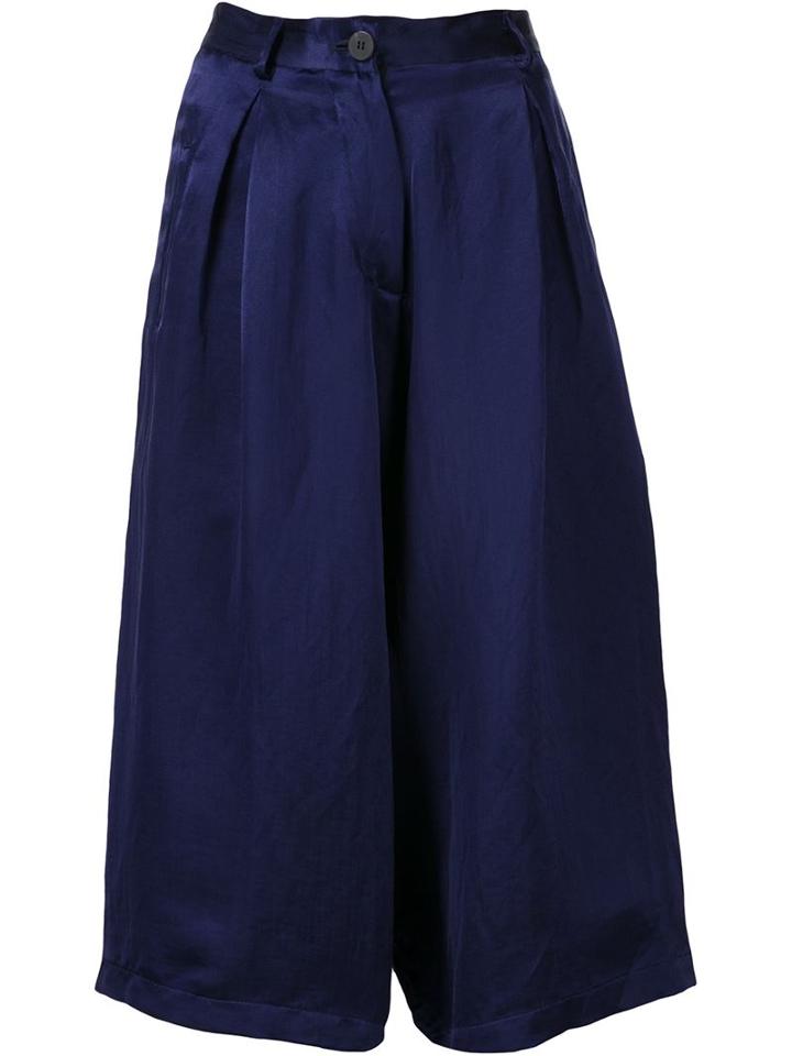 Isabel Benenato Satin Culottes