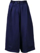Isabel Benenato Satin Culottes